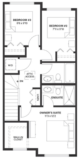 sage second floor plan
