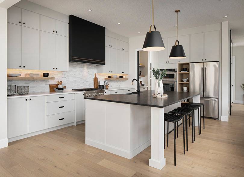 Kitchen from a Shane Homes showhome. 