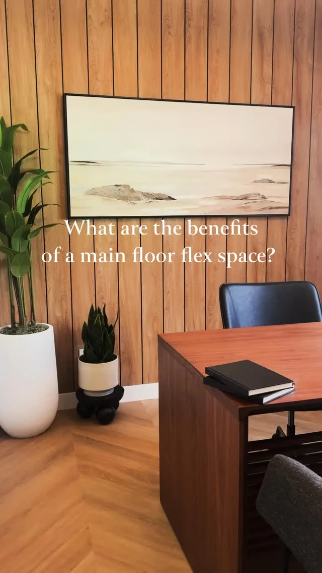 What are the benefits of a flex space on the main floor of your home? ⁣
⁣
VERSATILITY⁣
A flex space can adapt to your changing needs and can easily transition between a playroom, office, guest bedroom or hobby space. It’s also ideal for multi-generational households and growing families. ⁣
⁣
PLAYROOM POTENTIAL ⁣
Keep kids close while you’re in the kitchen or living room, making supervision easier. A main floor playroom can help contain toys and mess to one area, keeping the rest of the home tidy. ⁣
WORK FROM HOME READY.⁣
Provides a quiet, separate space with natural light. Ideal for focused work, virtual meetings, and daily routines. ⁣
⁣
GUEST FRIENDLY ⁣
Convenient for guests or family members who prefer to avoid stairs. Great for long-term flexibility.⁣
⁣
ADDED FUNCTION & VALUE⁣
A main floor flex space increases your usable square footage and livability. Whether your family is growing or your needs are shifting, this space gives you the flexibility to adapt without compromise.⁣
⁣
⁣
⁣
#calgary #shanehomes #calgaryhomebuilder #calgaryhomes #flexspace #homedesign #interiordesign