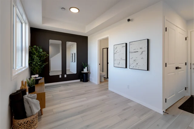 What would you do with the fourth bedroom in your townhome? 

A zen yoga studio? Roll out the mat! 
A home office space for productivity? Or scrolling Tiktok... 
A relaxing guest suite for the in-laws? Perfect. You could even add a bathroom! 
A playroom for the kiddos? You bet!
An extra closet for all your Stampede outfits? We're not judging 🤠

Stop by our showsuite in the Towns to see what's possible. 
🔹209-81 Midtown Blvd, Airdrie

#airdrie #airdriehomes #midtown #midtownairdrie #calgary #calgaryhomes #townhome #townhomeliving #townhomedesign