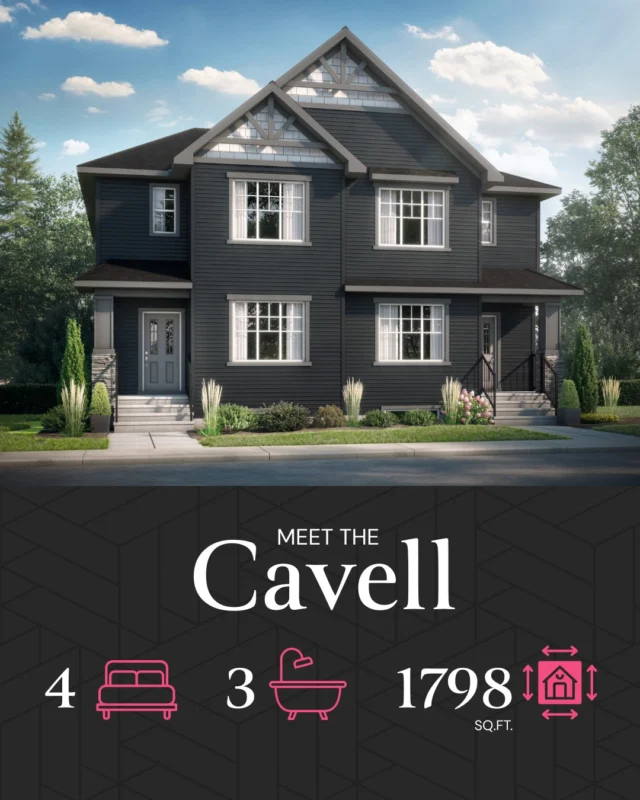 We're very excited about our new duplex model, the Cavell. 

This spacious paired home features a main floor bedroom and bathroom as well as 3 spacious bedrooms on the second floor and a flexible family room. 

Explore the floorplans over on our website [link in bio]

#calgary #calgaryhomes #calgaryhomebuilder #newhomescalgary