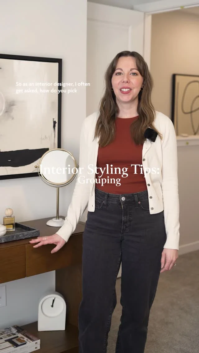Interior styling tip: Grouping

Want your home to look like it’s been professionally styled? Quick little styling tips like this one can help level up your space and give it that polished feel. 

#interiordesign #designtips #shanehomes #calgaryhomes