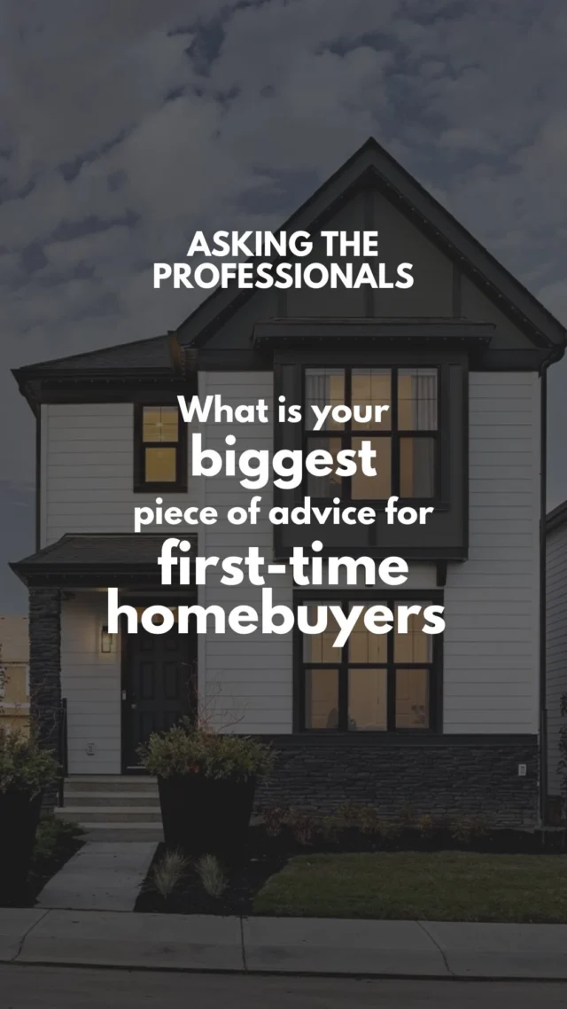 We asked the professionals… what is their biggest piece of advice for first time homebuyers? 

#firsttimehomeowner #firsttimehomebuyer #calgaryhomes #shanehomes #yychomes