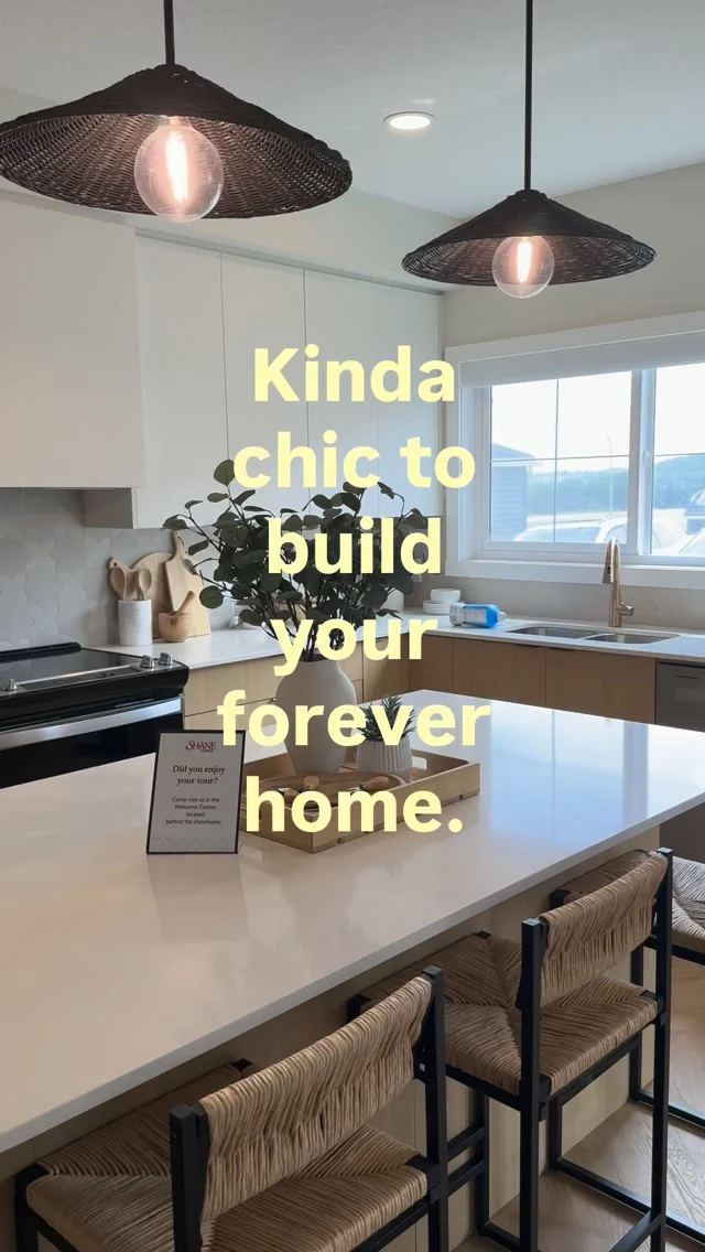 Kinda chic to build your forever home and work with a team who genuinely cares.

We’d love to help you get started on your homebuilding journey.

Showhome pictured: Monarch in CreekView 
📍7 CreekView Common SW

Visit one of our Welcome Centres or showhomes today. 

#kindachic #calgaryhomes #calgaryhomebuilder #shanehomes #yyc