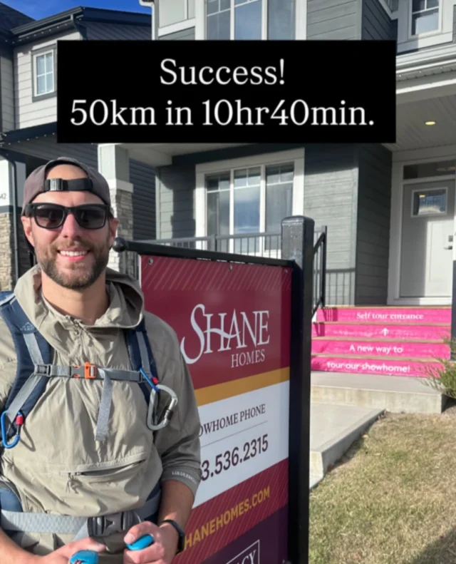 🎉 He did it! 50 km. 10 hours and 40 minutes. One city, north to south.

Congratulations to @beckler89 of @x929calgary on completing Beckler’s Big Walk across the entire length of Calgary, from our Esker Park NW show home to Legacy SE. 👏

He walked for a reason: to support Inn from the Cold, helping families in our community find safety and stability.

The walk is done, but the impact doesn’t have to stop here. 

Please consider donating to keep it going. Every gift, big or small, makes a difference.

👉 Donate at CanadaHelps.org (search “Beckler’s Big Walk”).